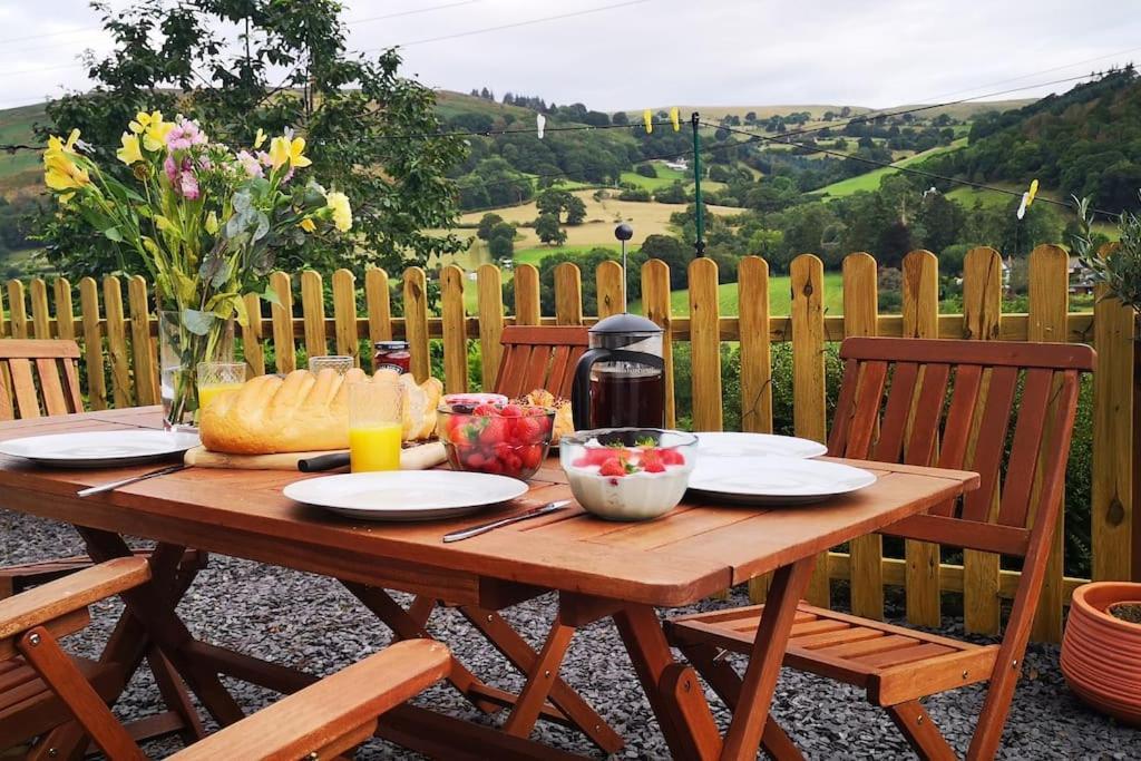 Hillside Cottage, Countryside Views Near Llangollen Корвен Екстер'єр фото